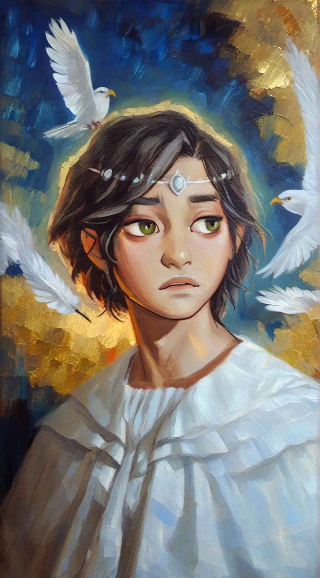 ai character: Bianca Di Angelo background