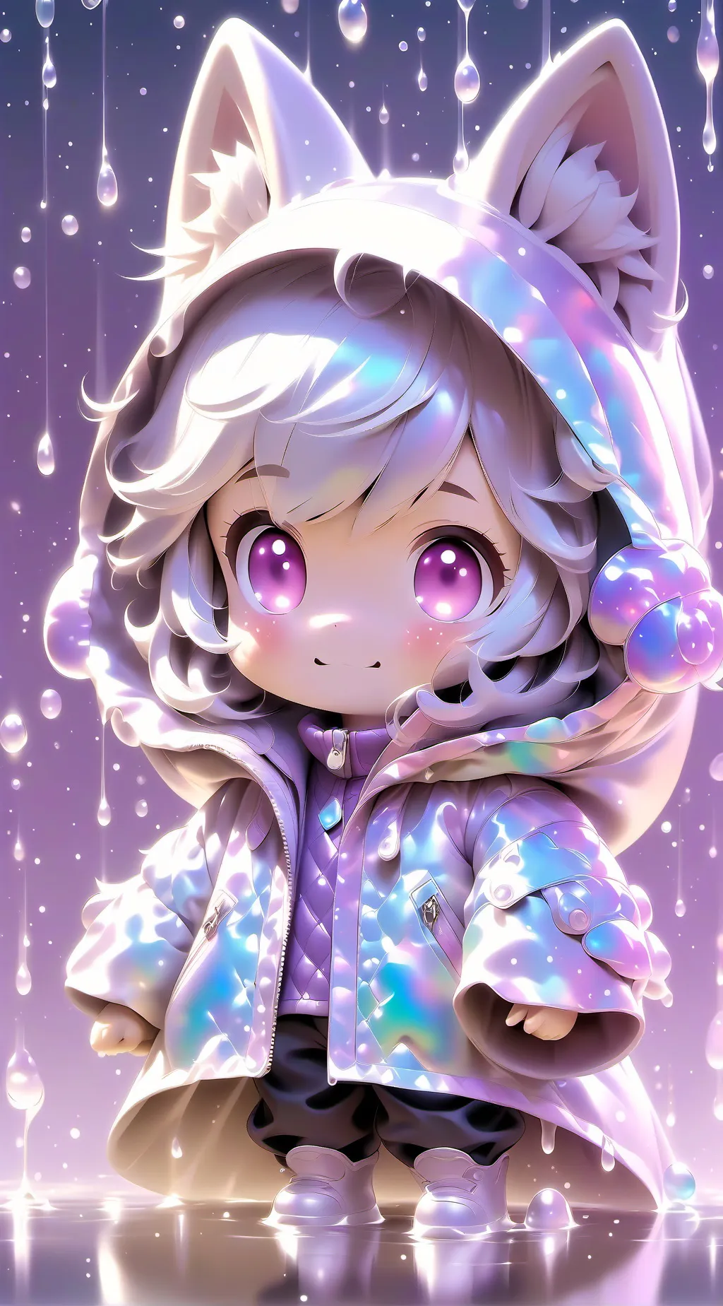 ai character: BABY background