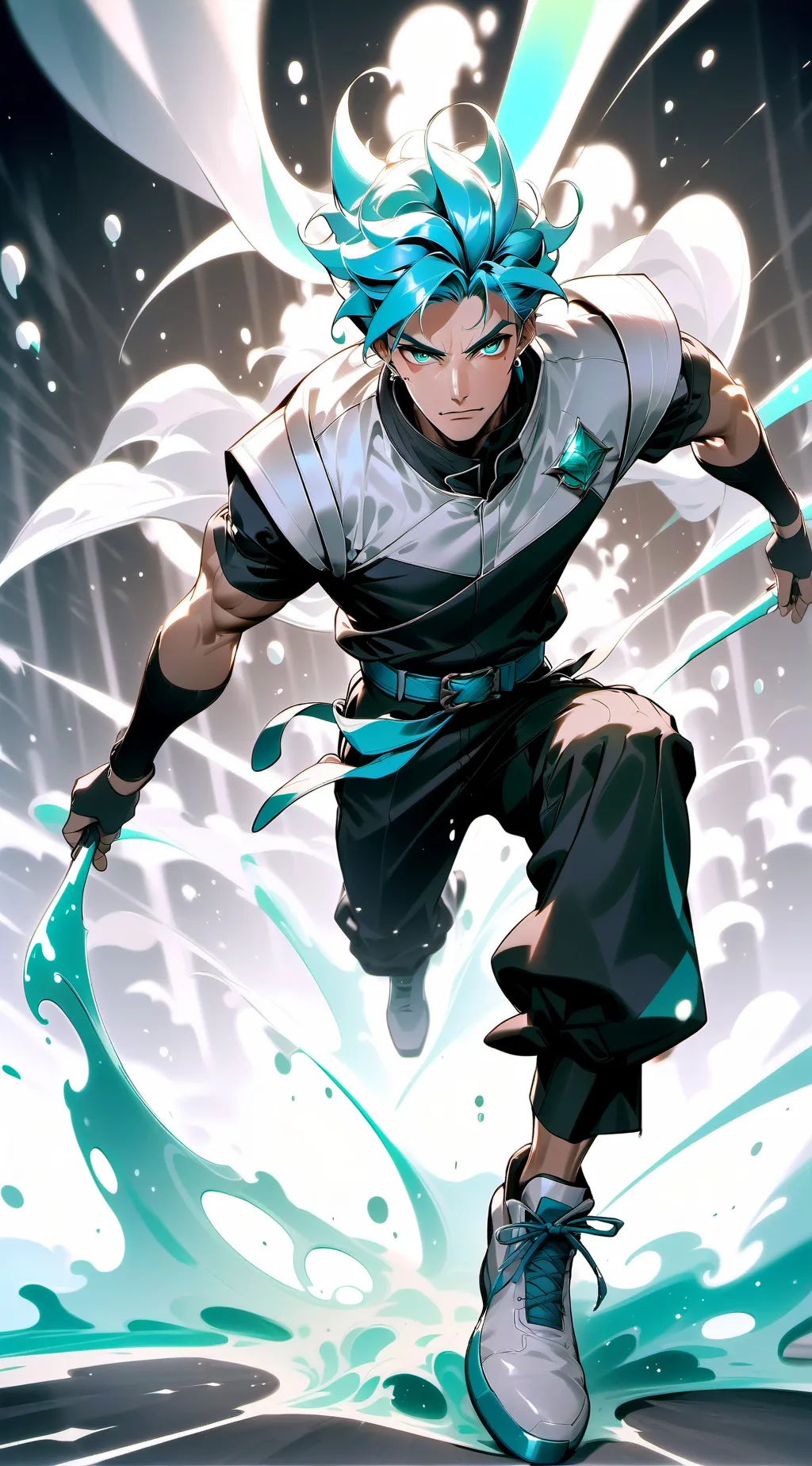 ai character: deku background
