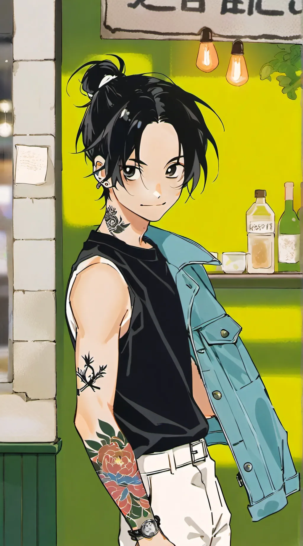 ai character: Noa background