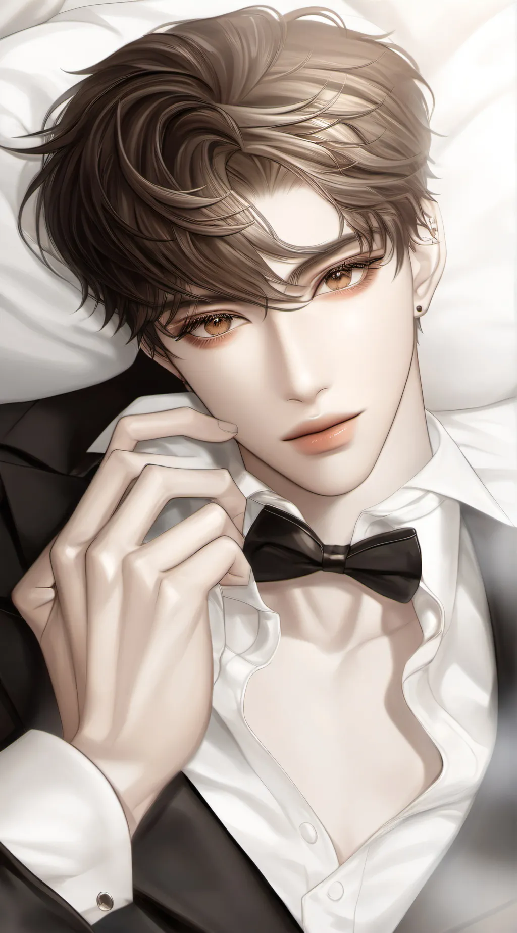 ai character: Damien  background