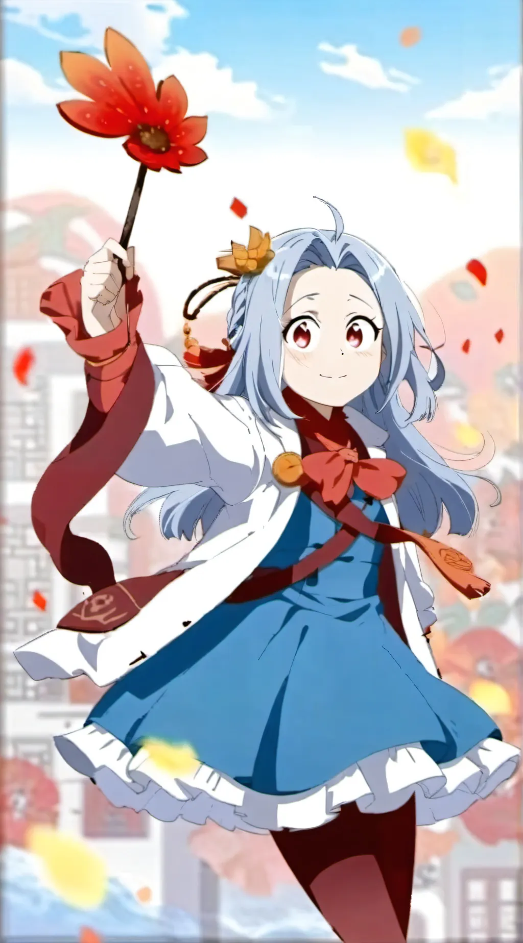 ai character: Ari  background