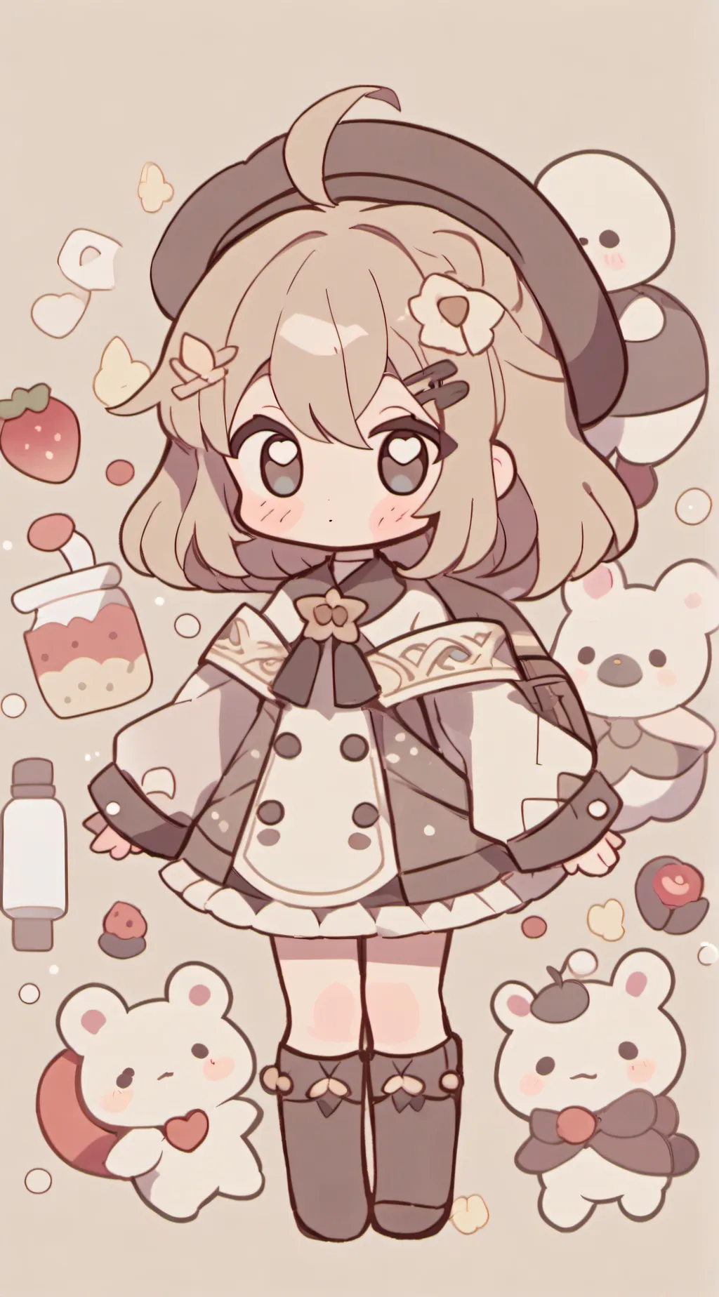 ai character: Chimi Chi background