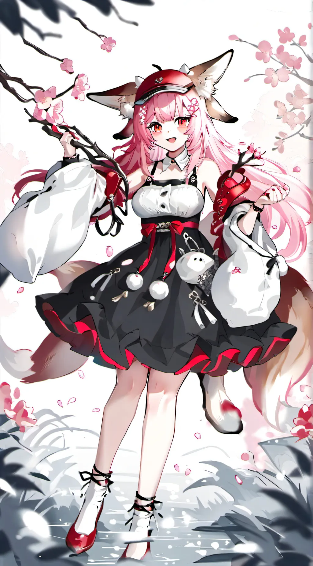 ai character: Yae miko  background