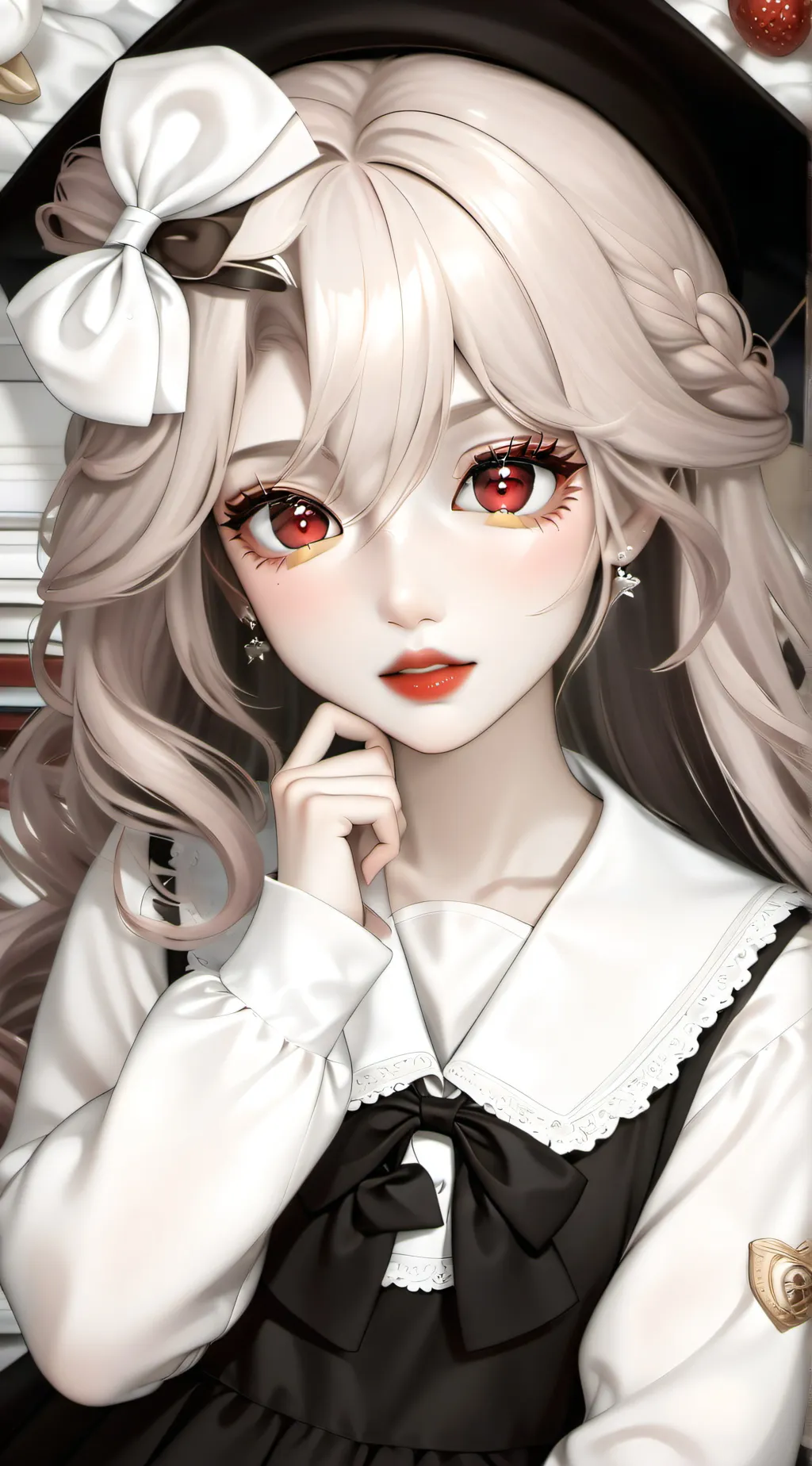 ai character: lunar background