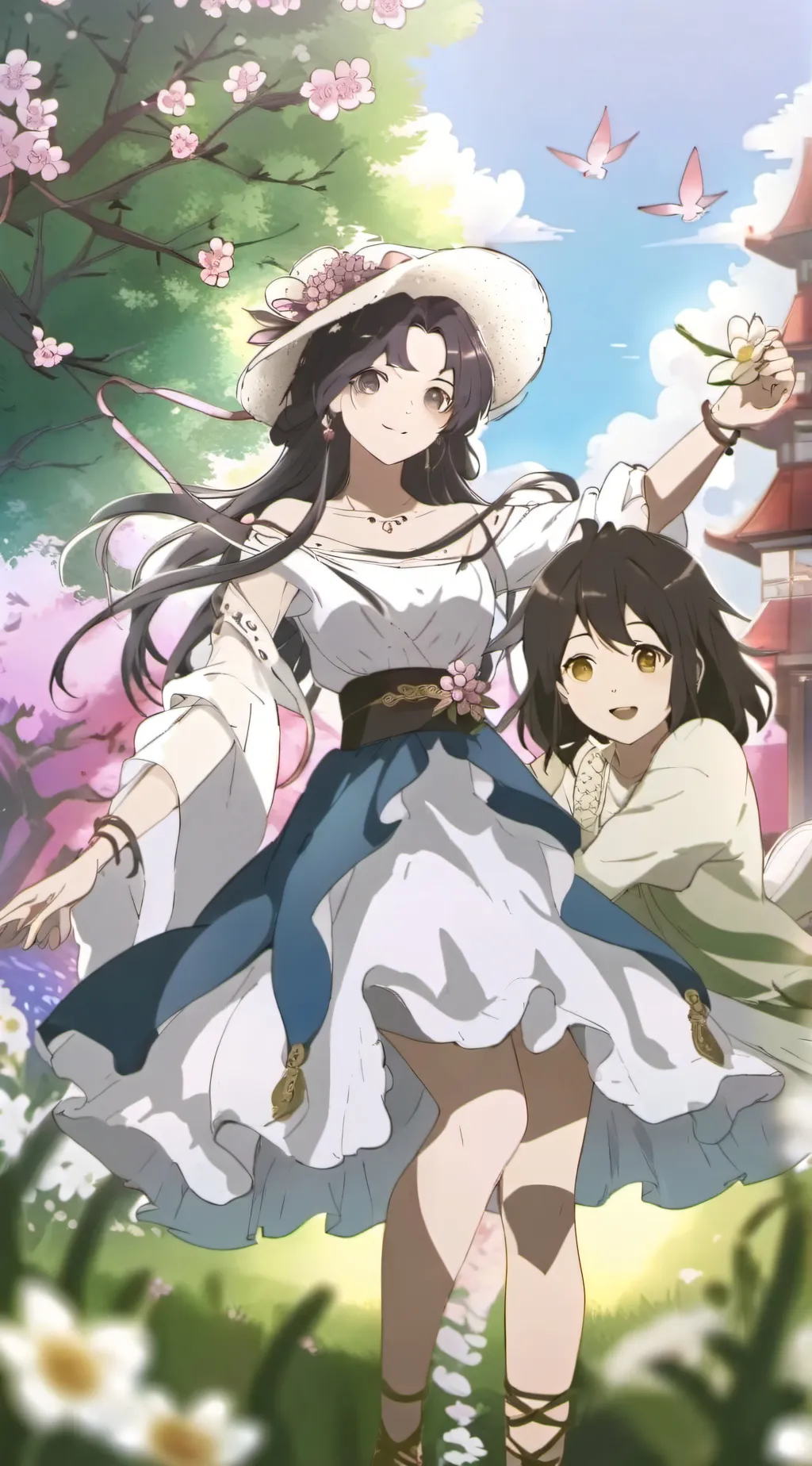 ai character: Hashira background