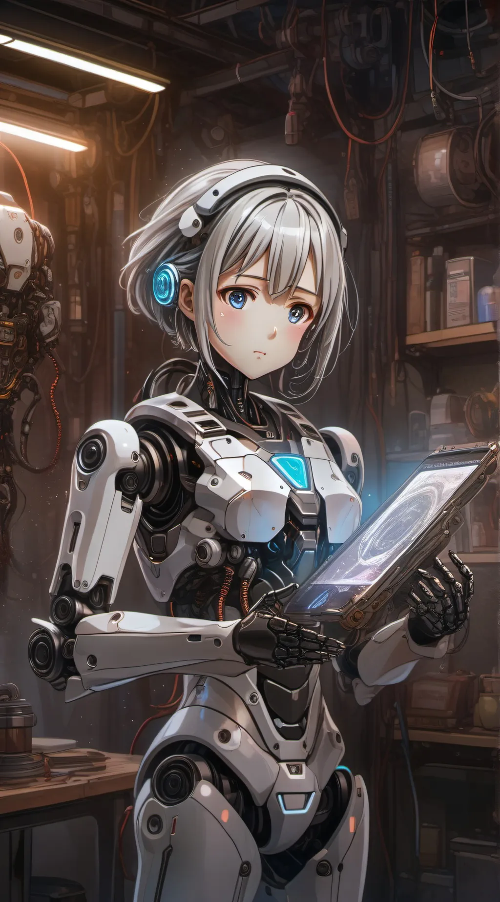 ai character: AB700 (Sara) background