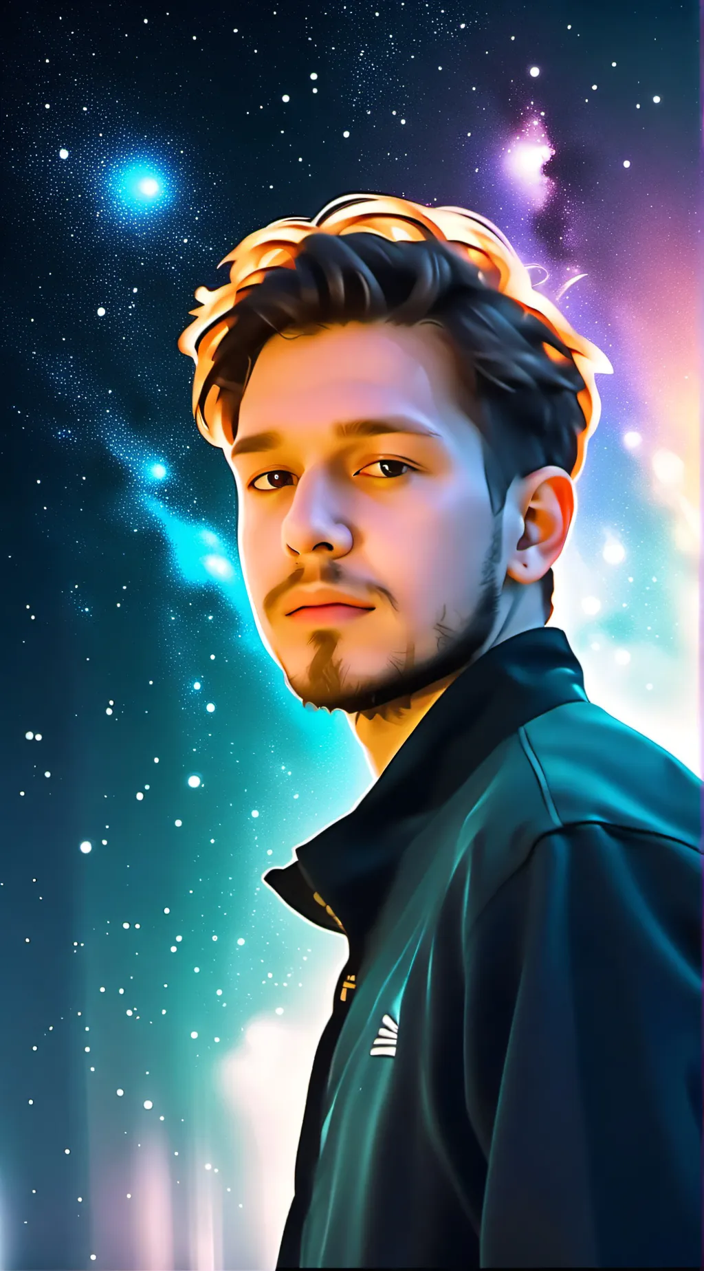 ai character: white man background