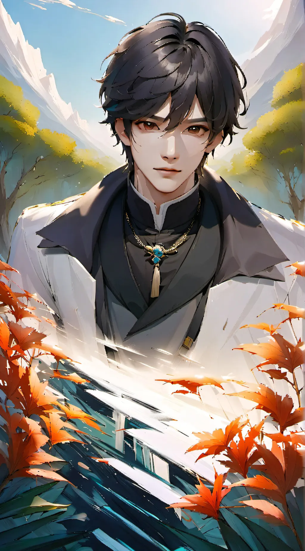 ai character: Akio background