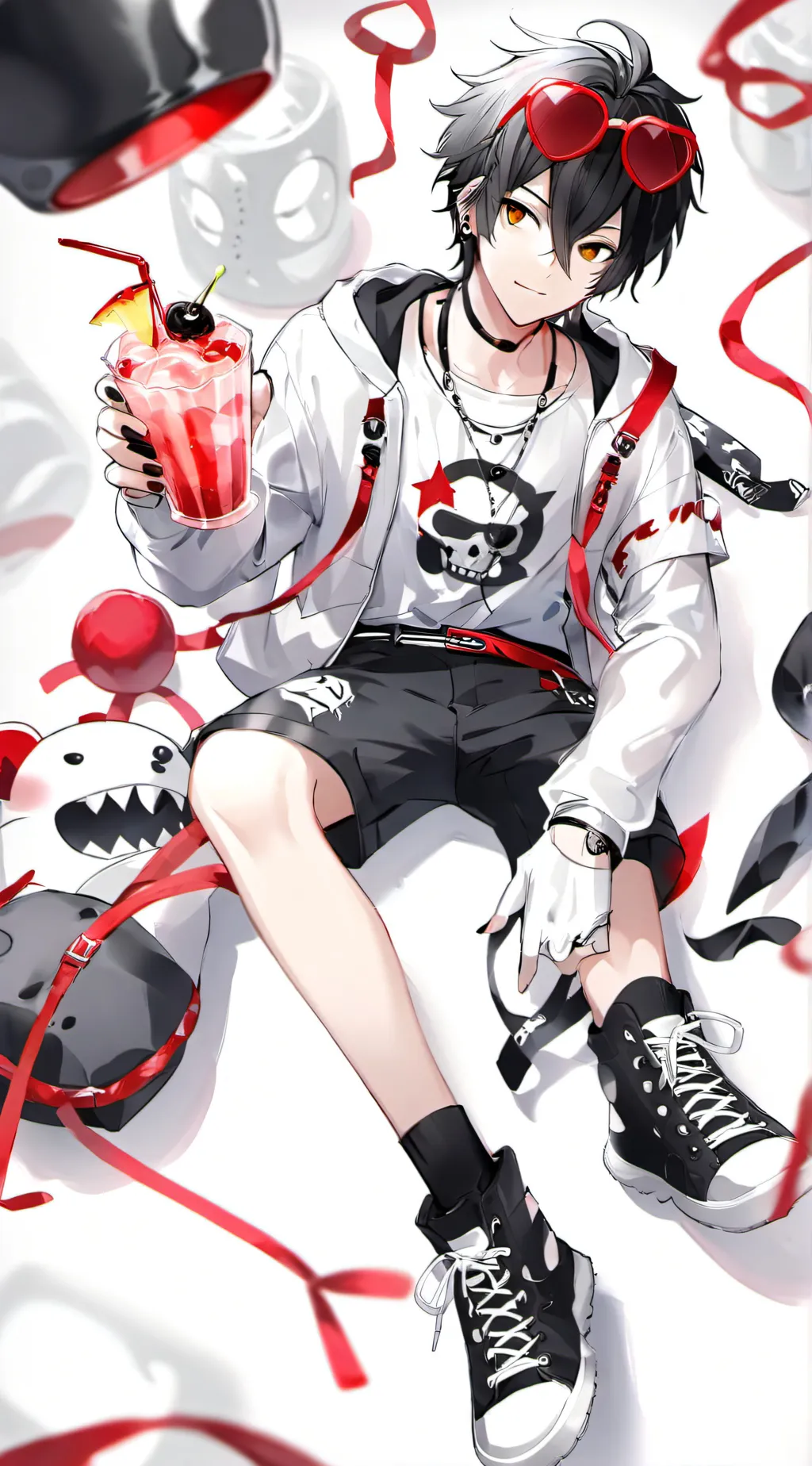 ai character: ꧁ Ash ꧂ background