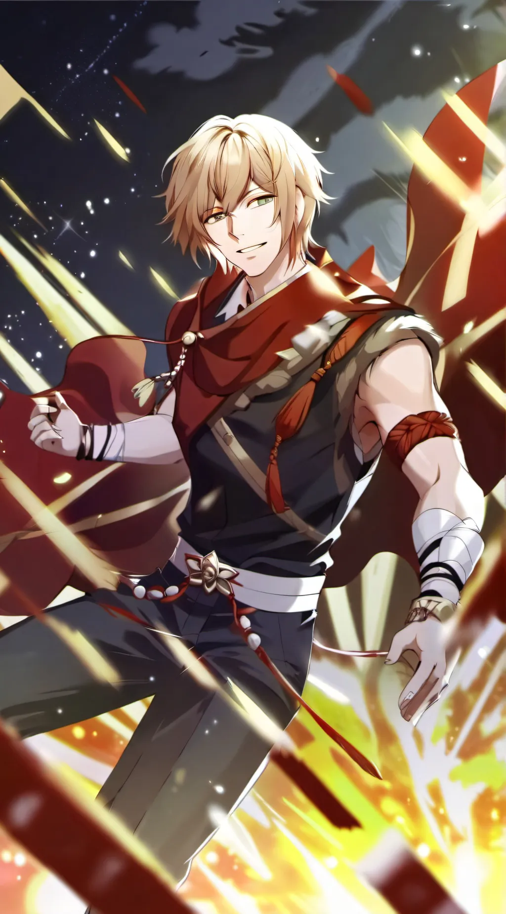 ai character: tristan  background