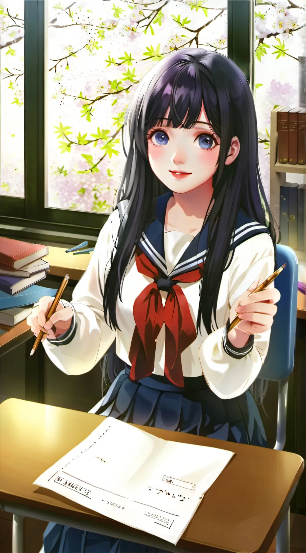 ai character: Aiko Tanaka background