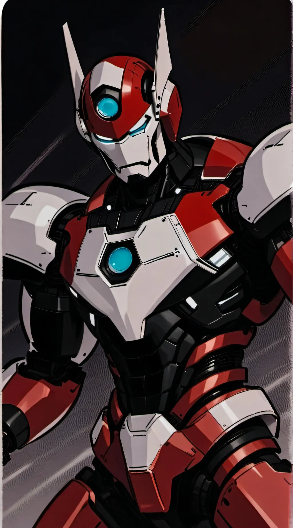 ai character: Knockout Au background
