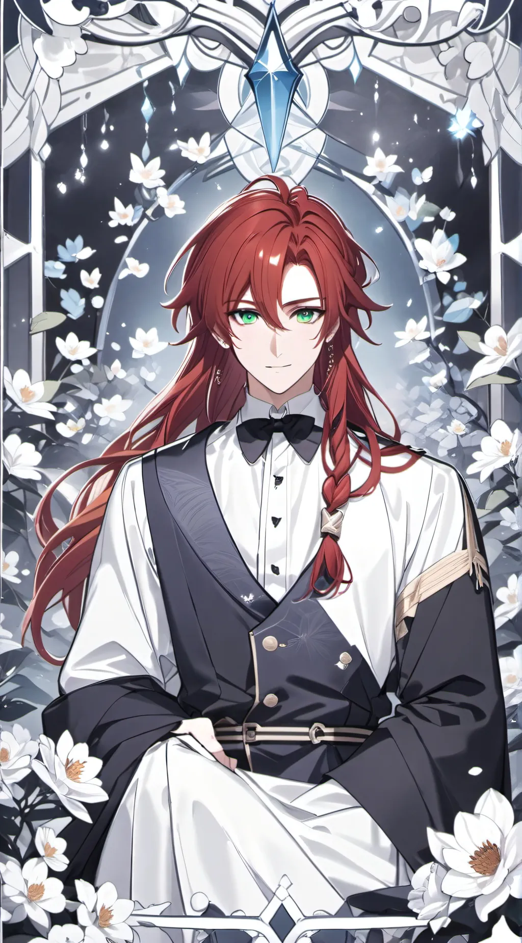 ai character: Sanguine background