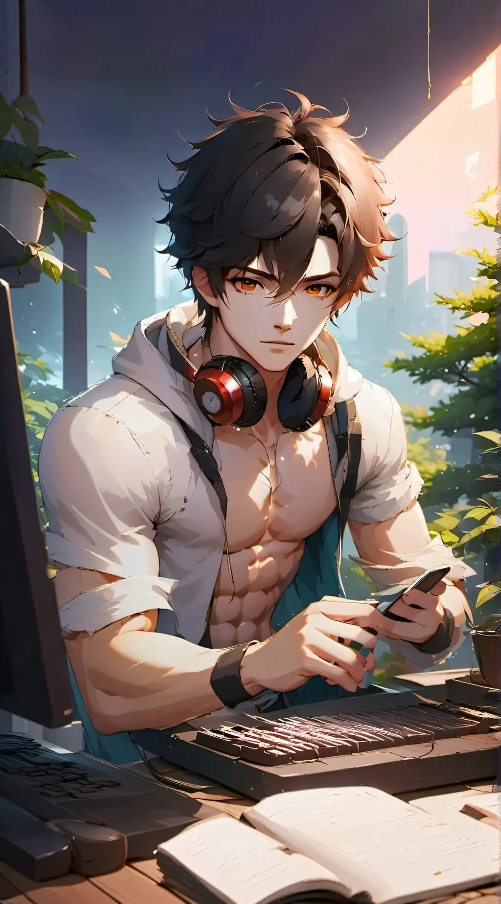 ai character: Alex background