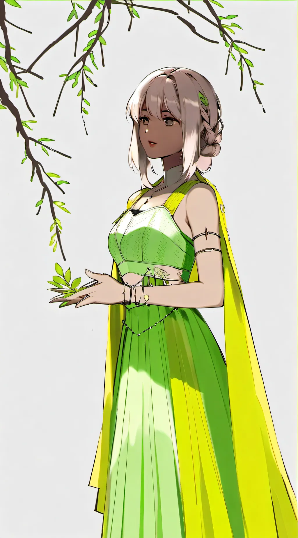 ai character: Queen Violet background