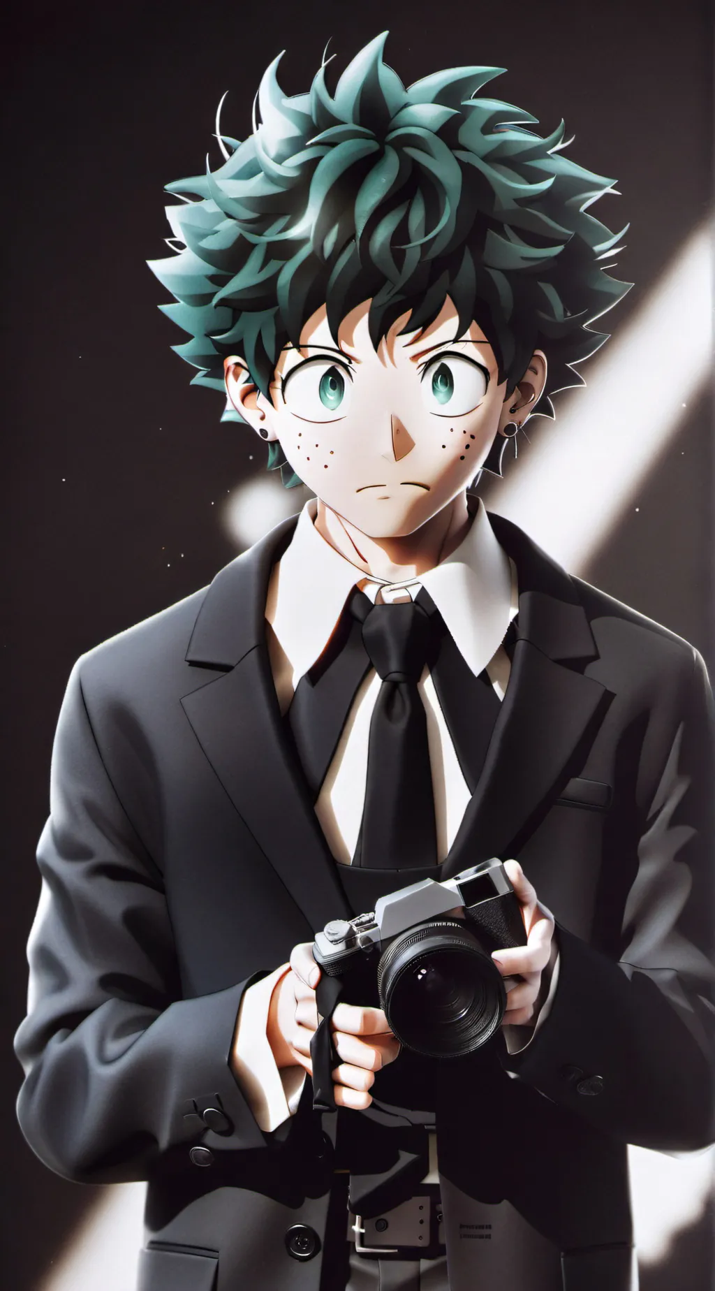 ai character: deku  background