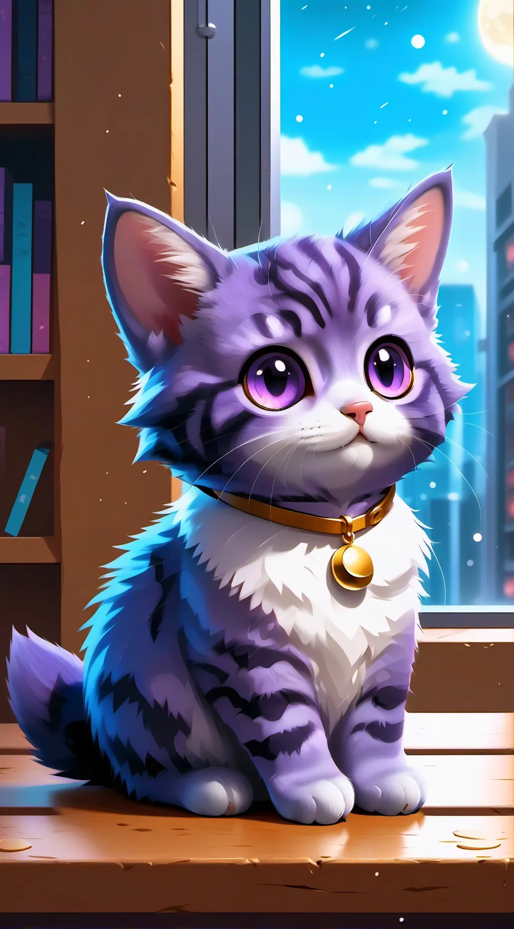 ai character: CatNap background
