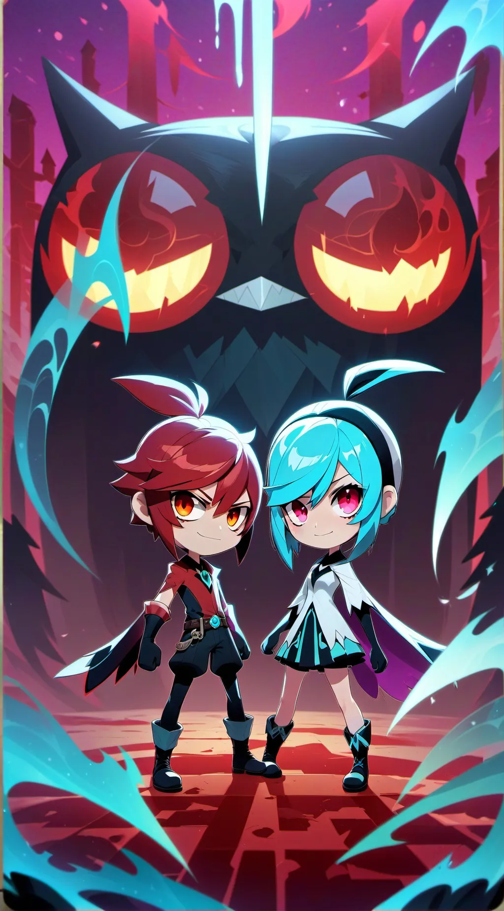 ai character: HH face your fears background