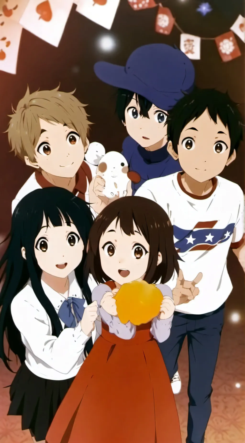 ai character: lots of siblings background