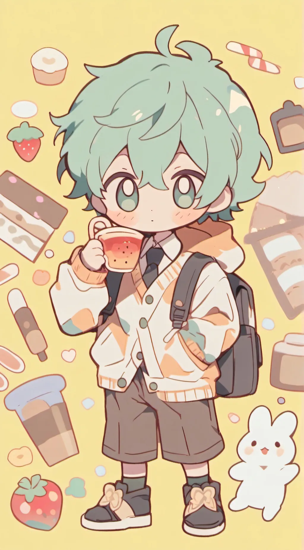 ai character: Luck background