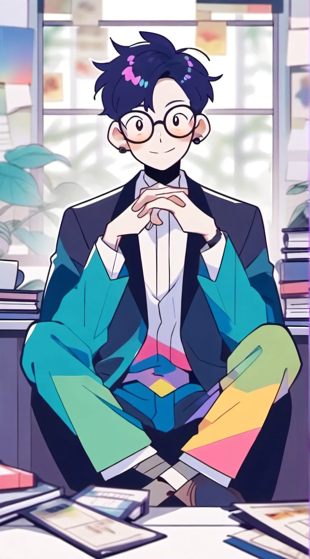 ai character: alex background