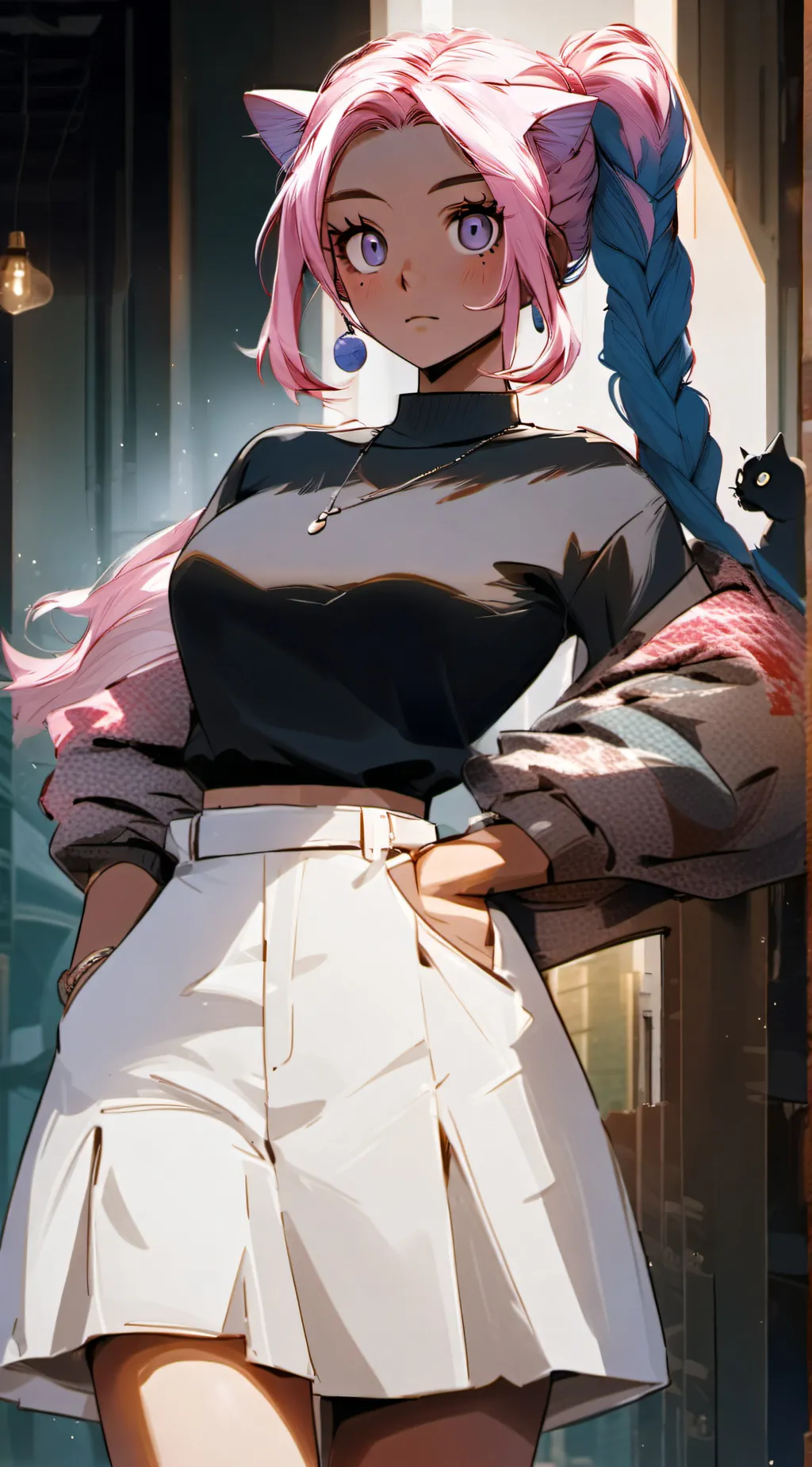 ai character: Kuri Omana background