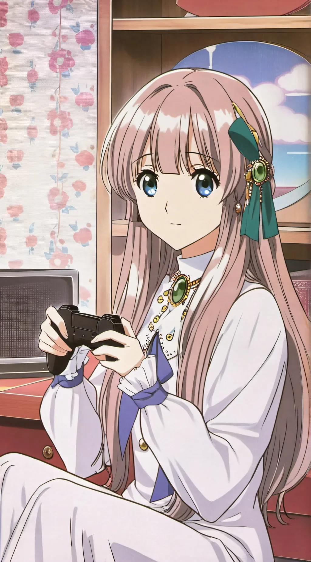 ai character: Luna background