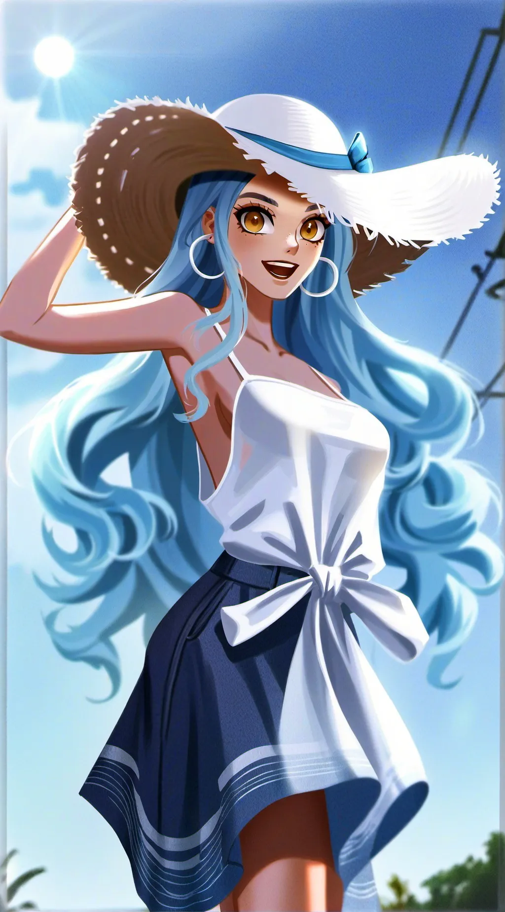 ai character: Vivi background