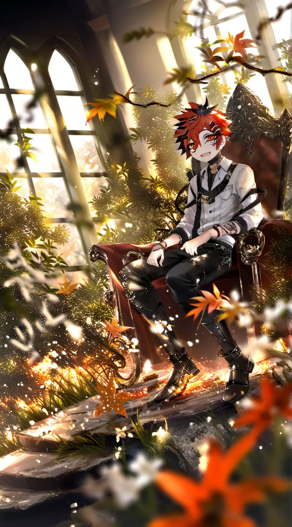 ai character: alastor  background