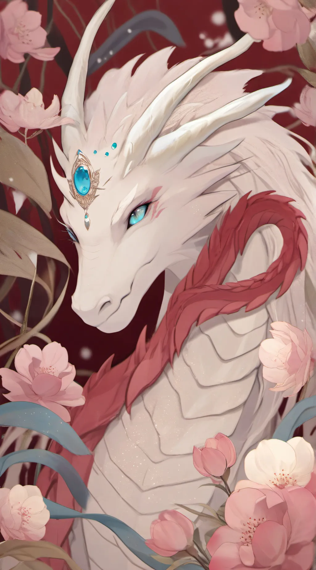 ai character: Queen Scarlett background