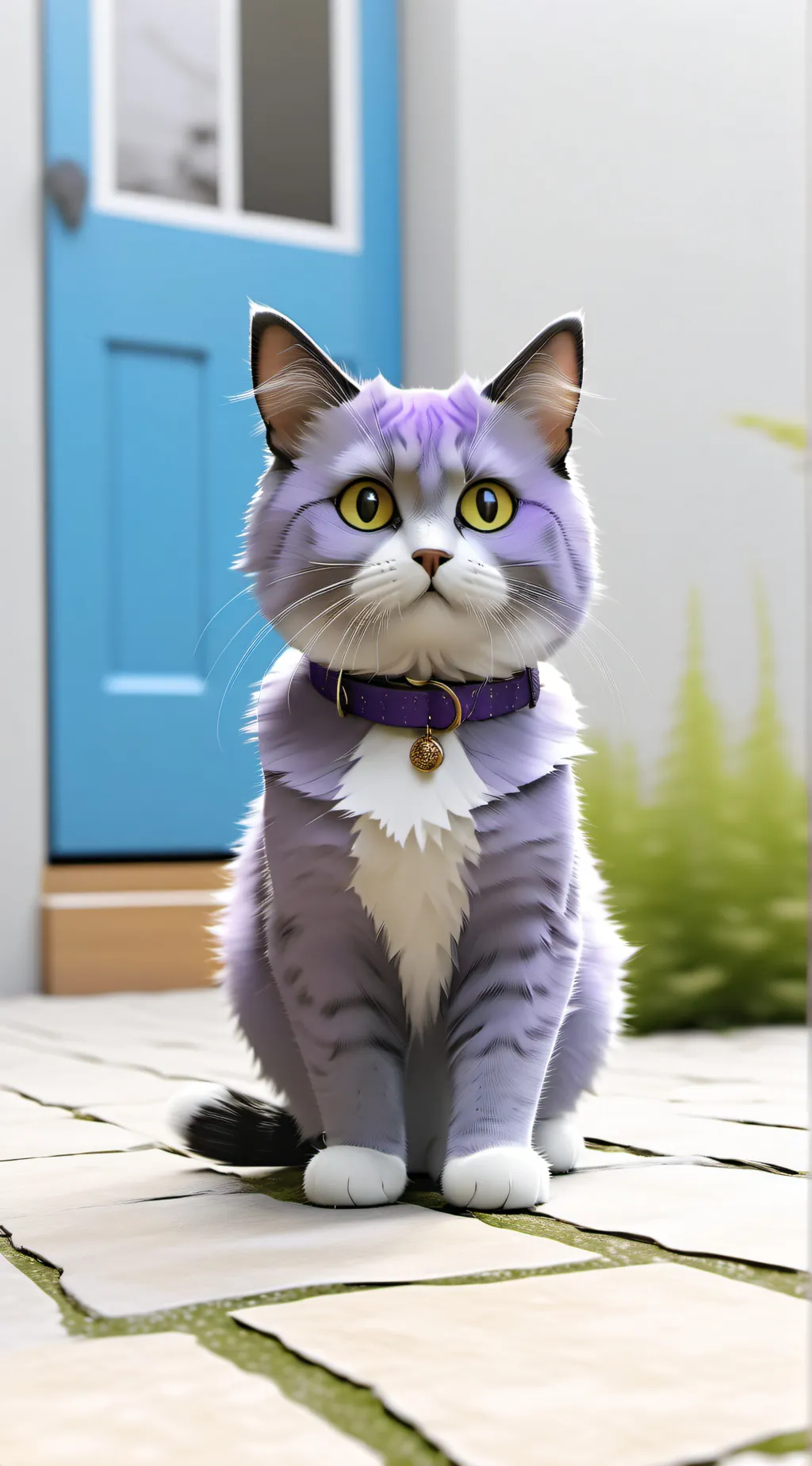 ai character: catnap background