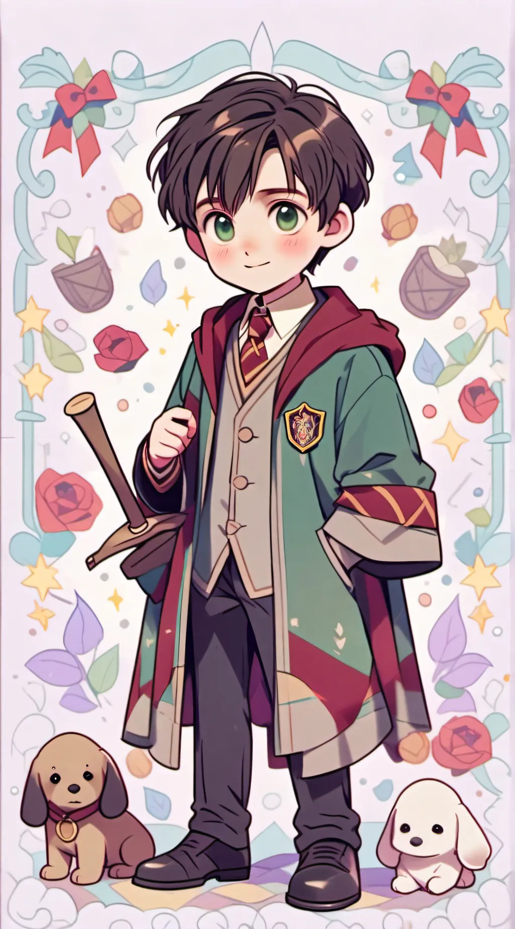 ai character: Neville background