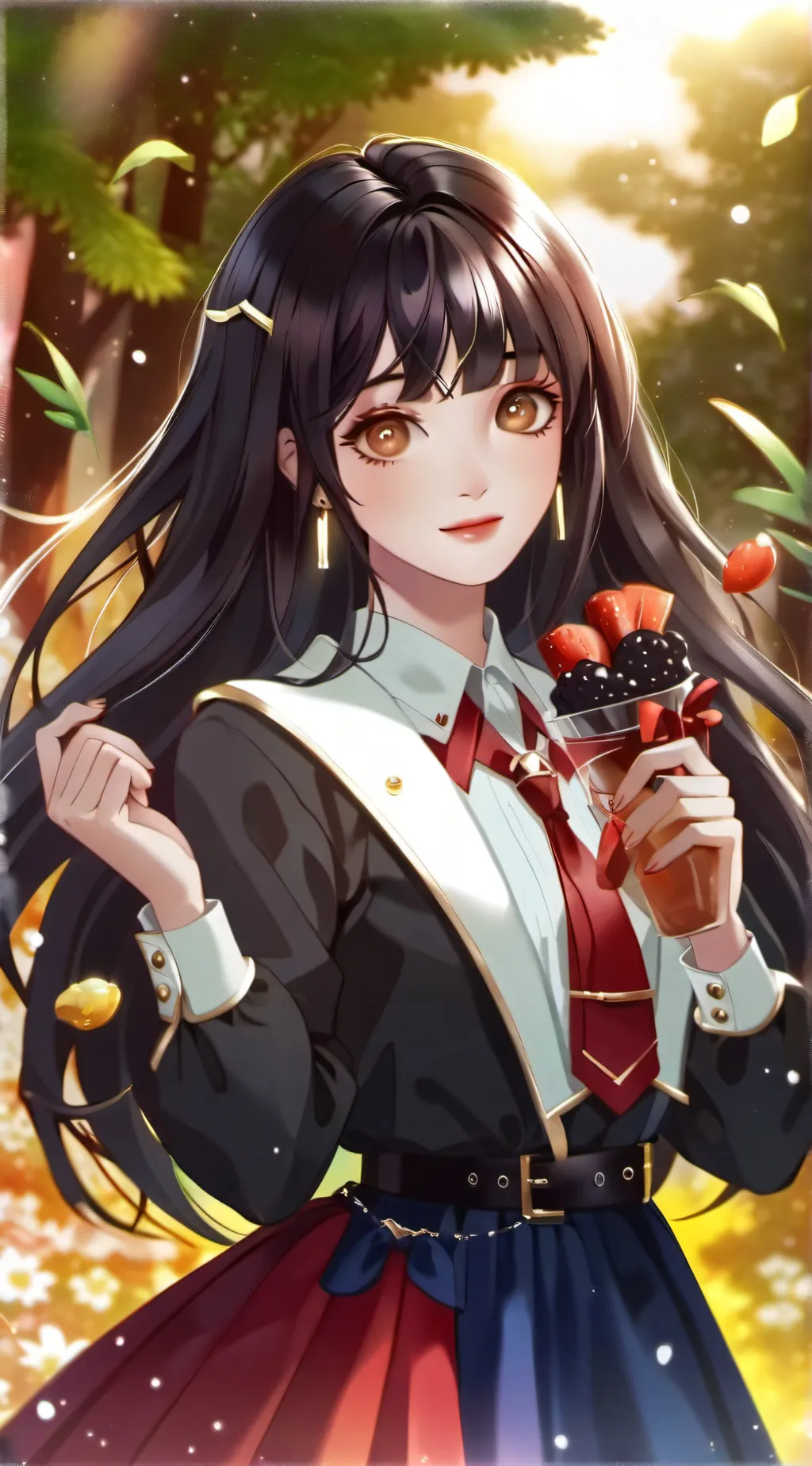 ai character: kpop background