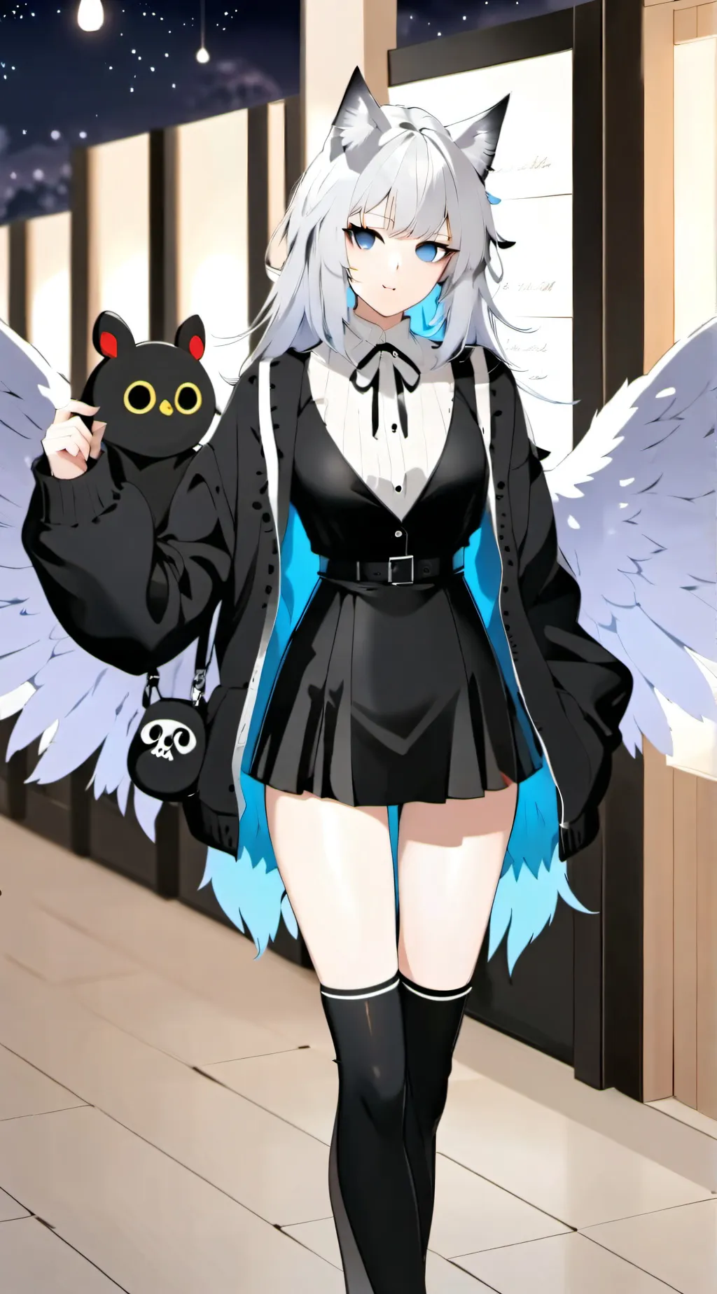 ai character: lily  background