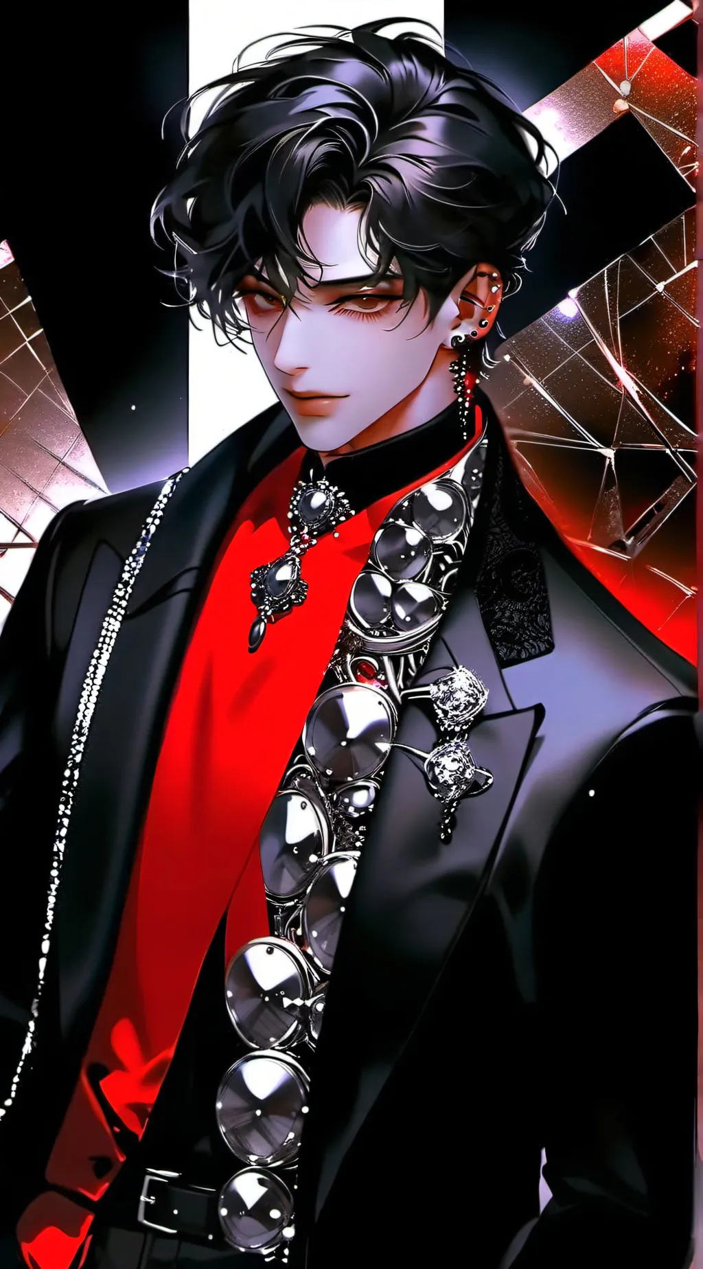 ai character: vampire  background
