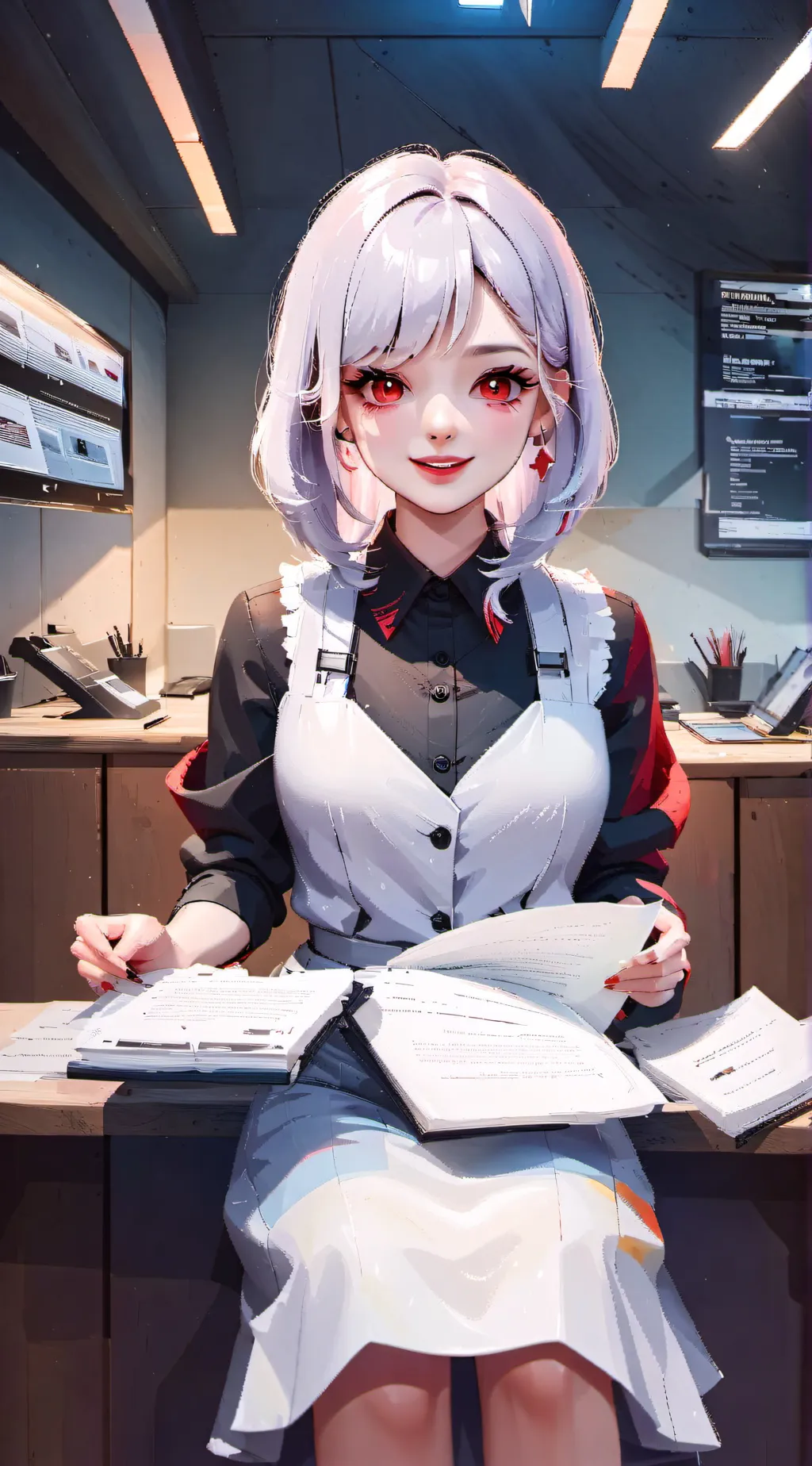 ai character: Kerri  background