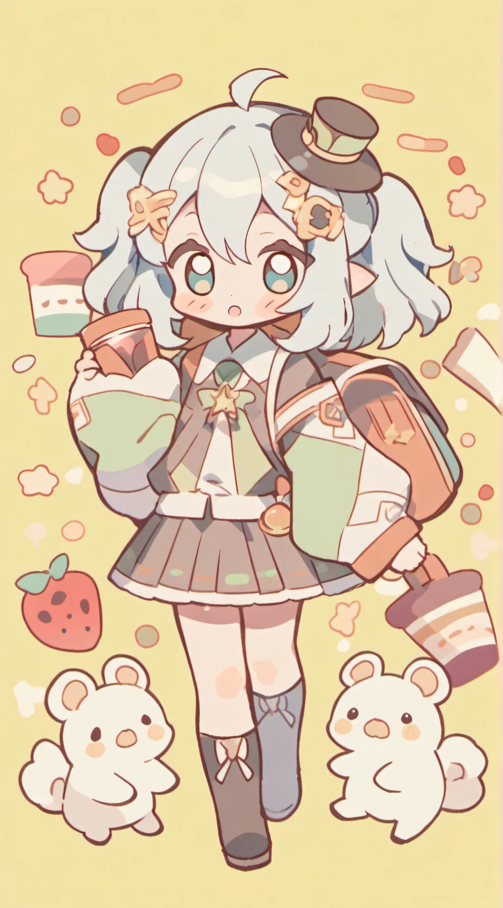 ai character: Mha background