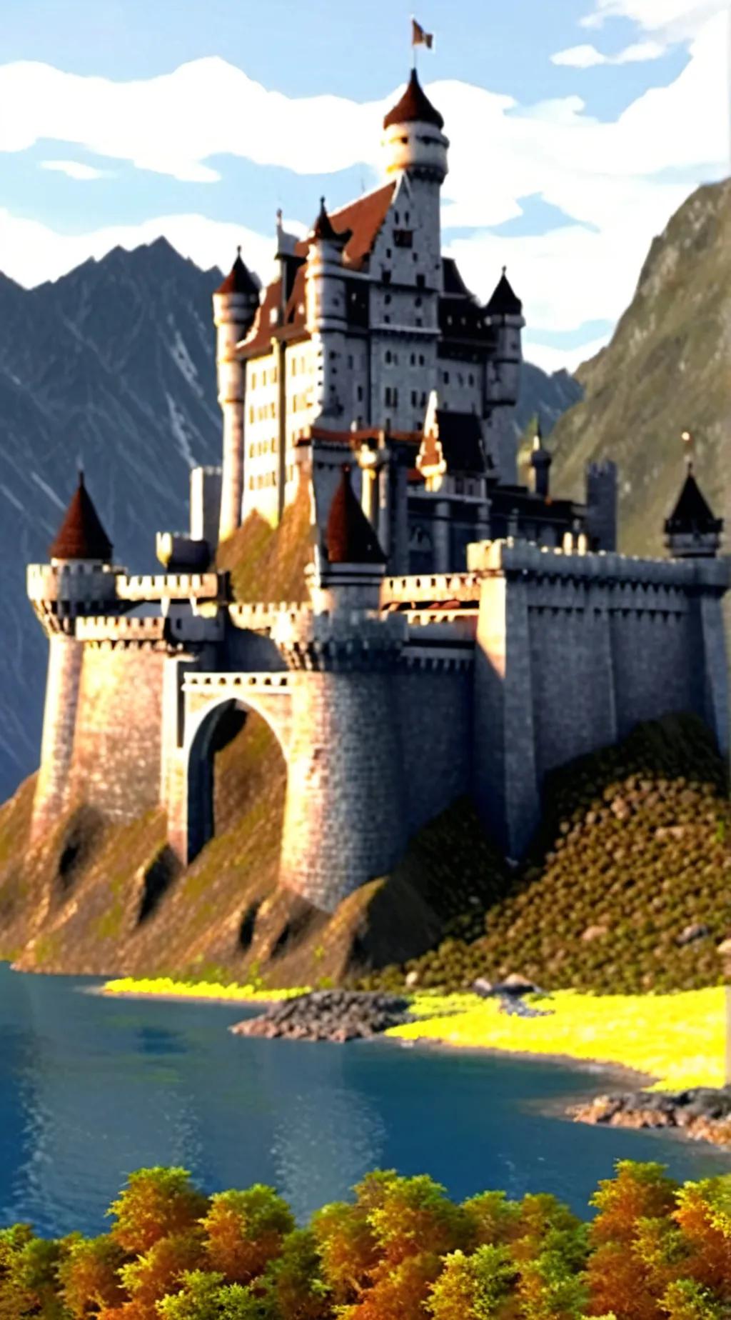 ai character: Hogwarts background