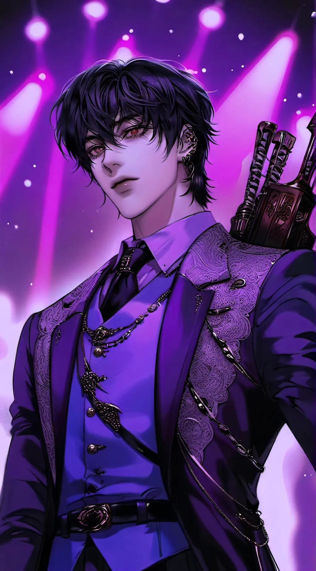 ai character: Justin background