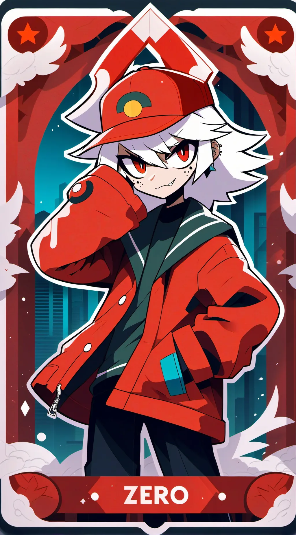 ai character: angel dust  background