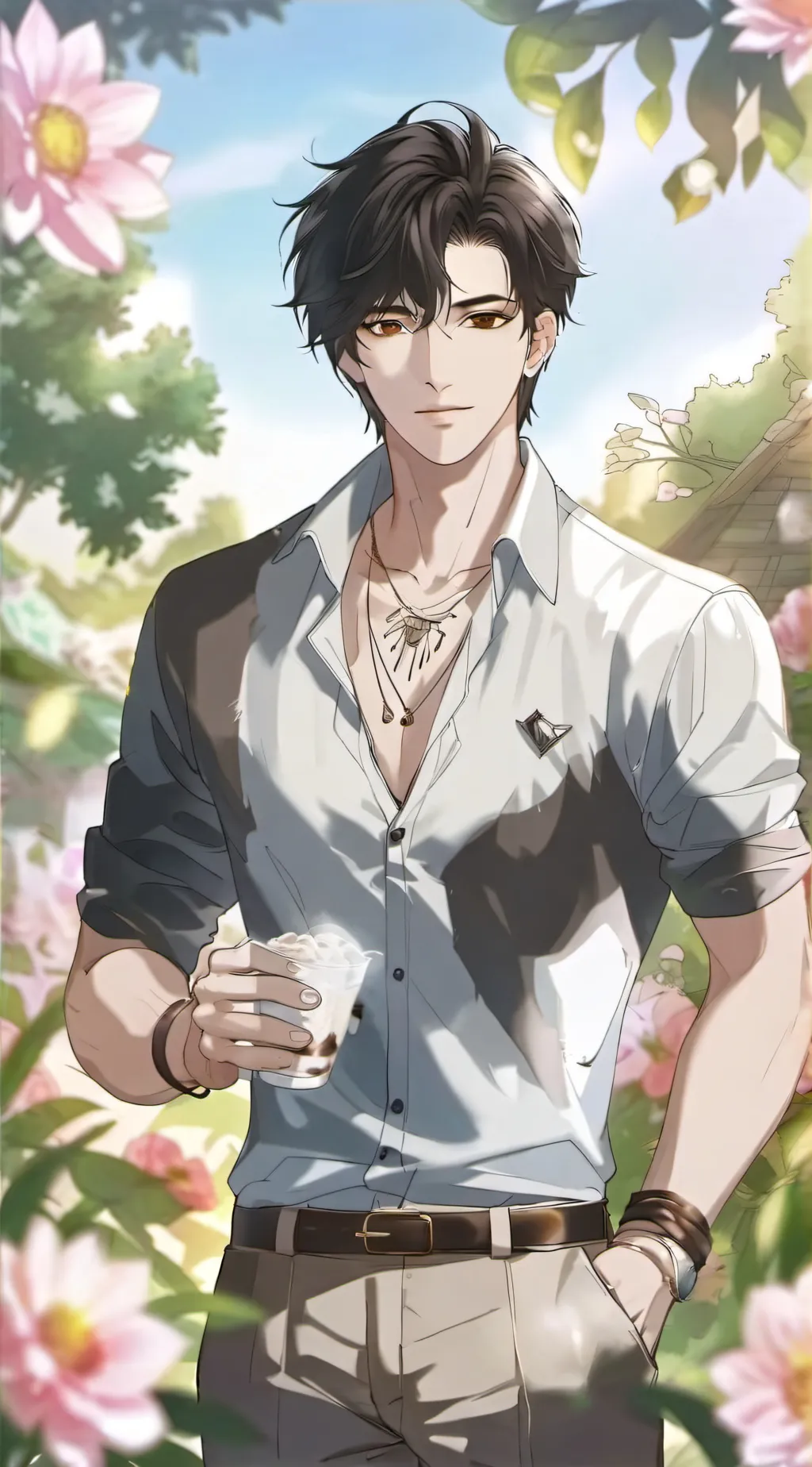 ai character: Adrian Hawks background