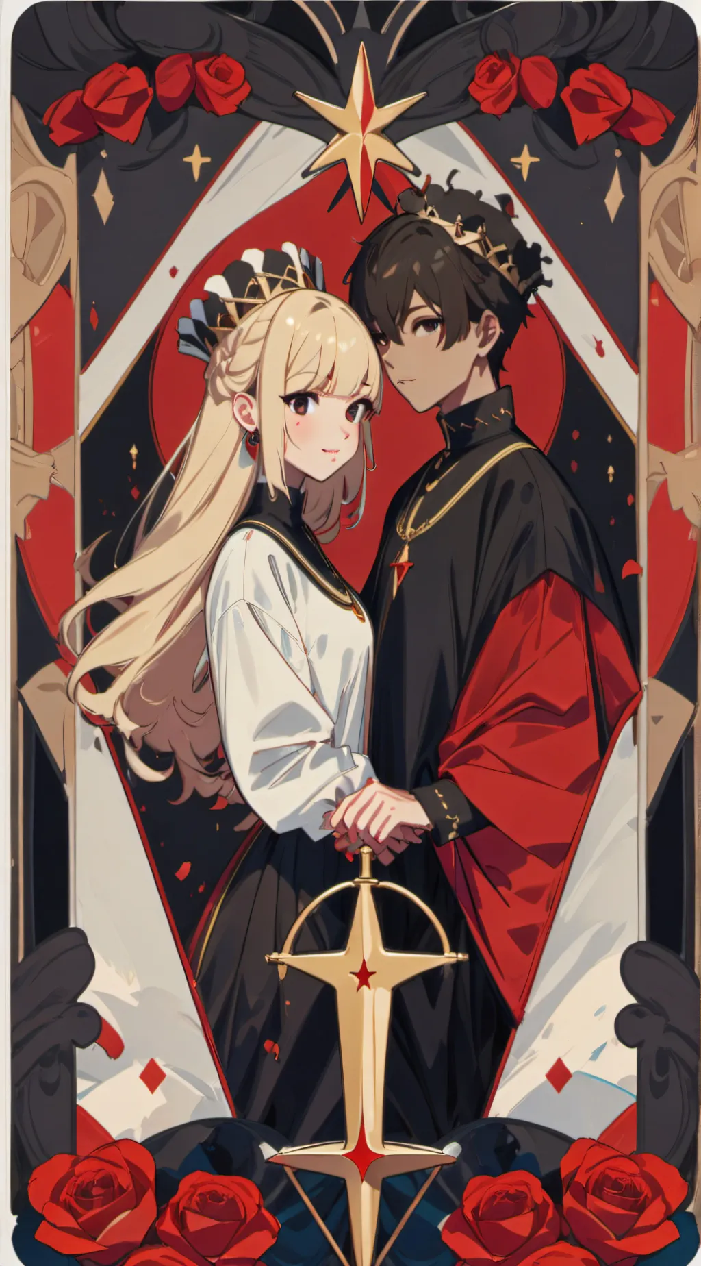 ai character: Your Royal parents background