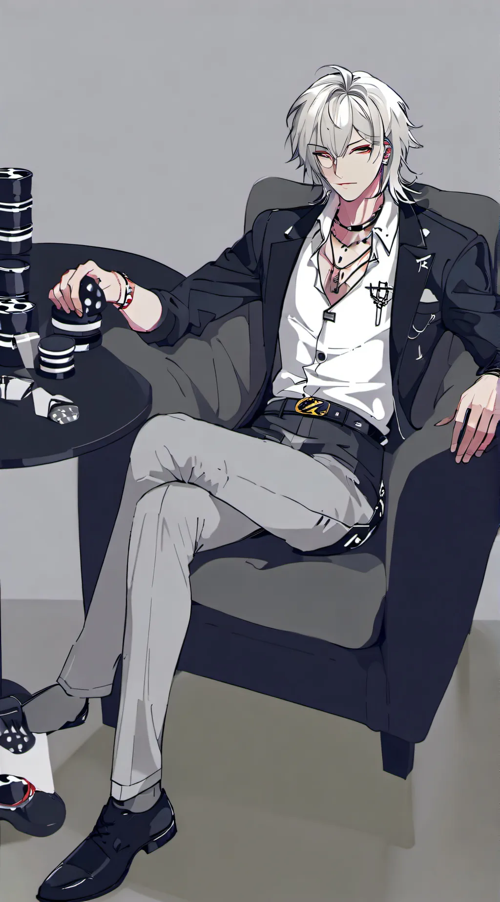 ai character: Jake  background