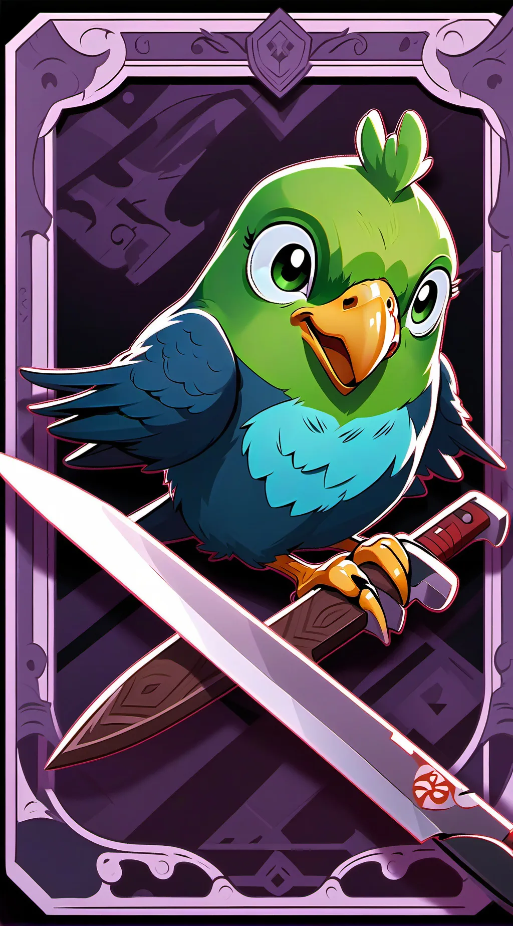 ai character: Duolingo background