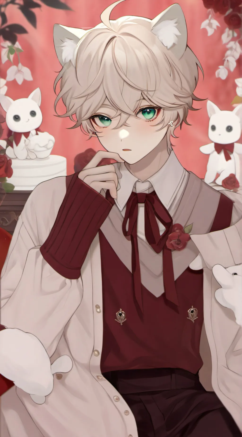 ai character: ✩Noah✩ background