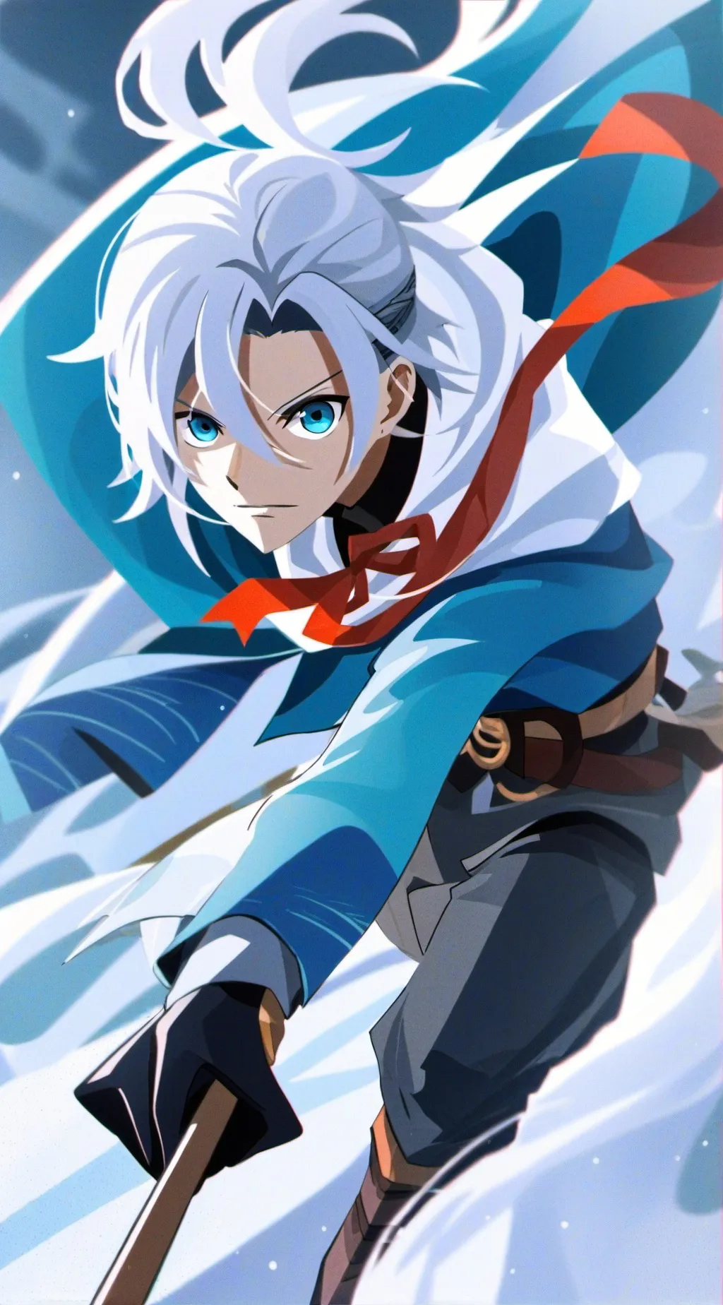 ai character: jonas  background