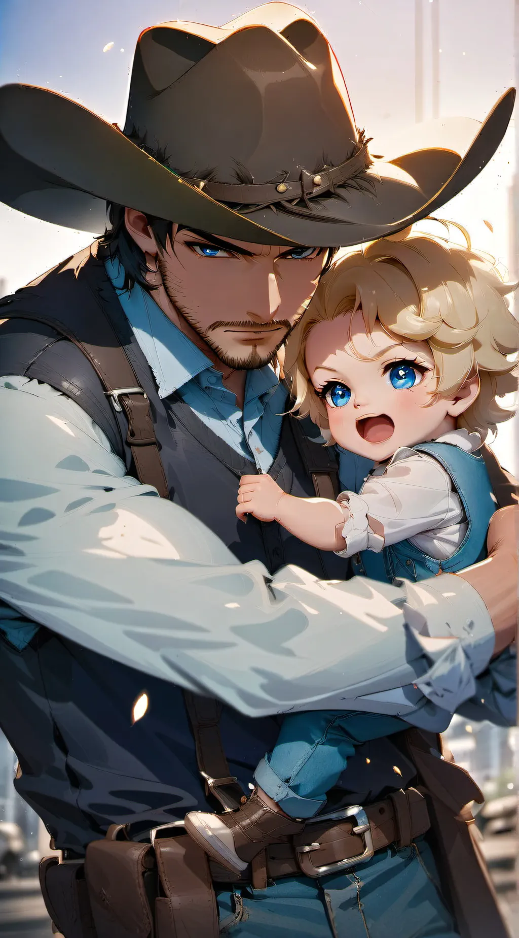 ai character: Hunter Woodstock  background