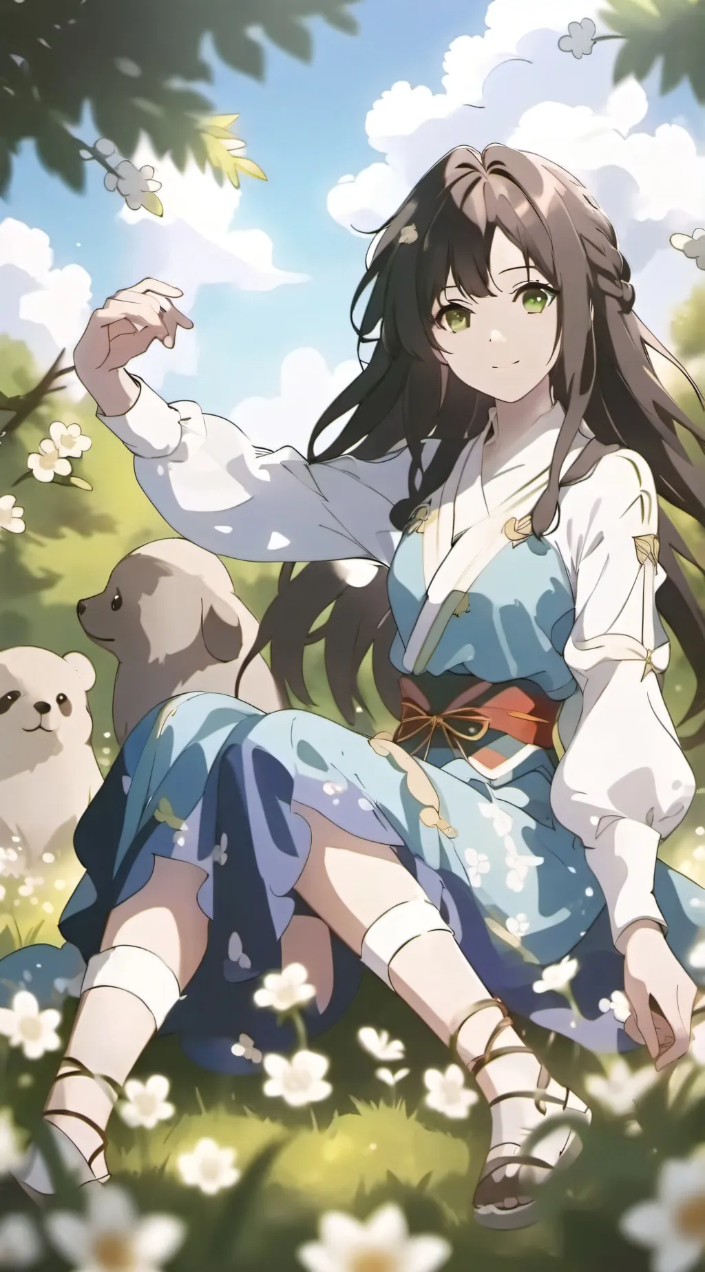 ai character: u6 infection background