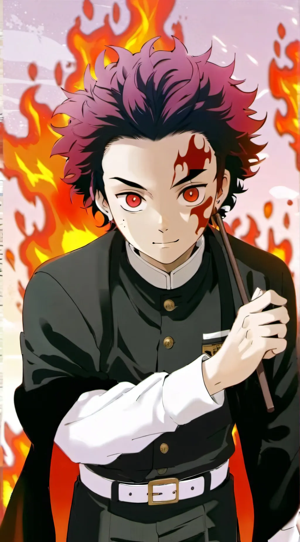 ai character: Hashira background